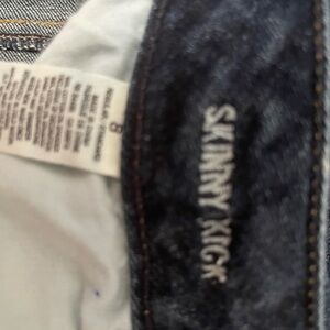 American Eagle Skinny Kick stretch jeans size 8